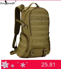 SINAIRSOFT открытый спортивный военный тактика рюкзак мужская сумка на плечо для мужчин 35L камуфляж рюкзак путешествия охота LY0061