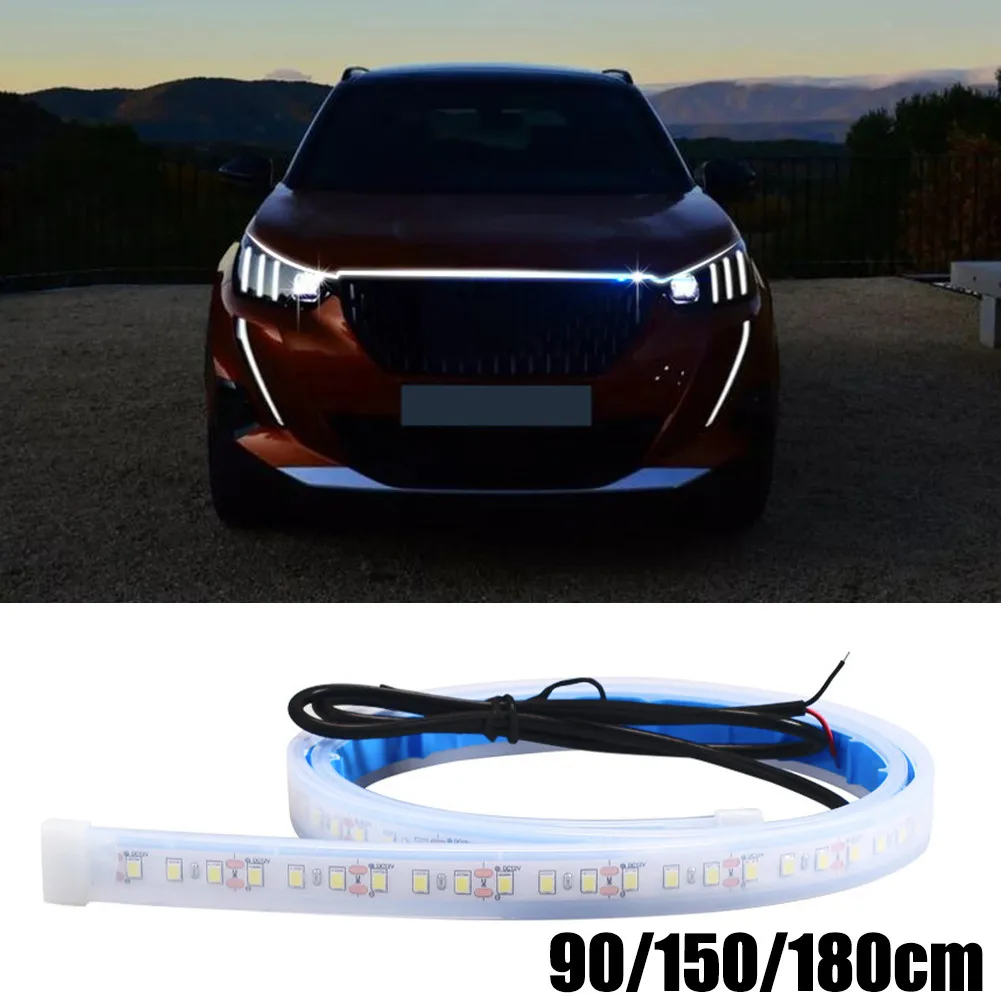 

1* Car Through Type Led Daytime Running Light Guide Atmosphere Light Strip Led Daytime Running Light