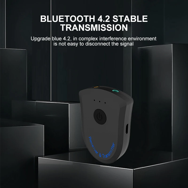 Беспроводной аудиопередатчик с Bluetooth приемником 3 5 мм Hi Fi разветвитель звука