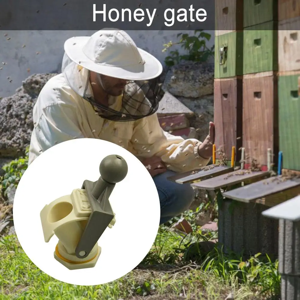 1 шт. Пластик Мёд ворота Пчеловодство инструмент экстрактор нажмите розлива