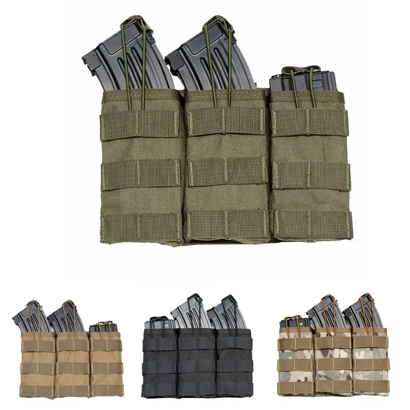 Тактический тройной военный страйкбол с открытым верхом тактический футляр для