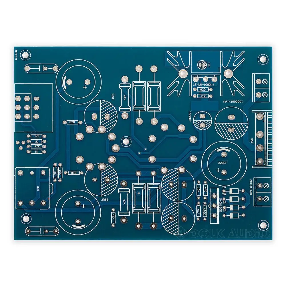 Douk аудио hi fi 6N5P + 6N11 вакуумная трубка Плата усилителя для наушников комплект DIY
