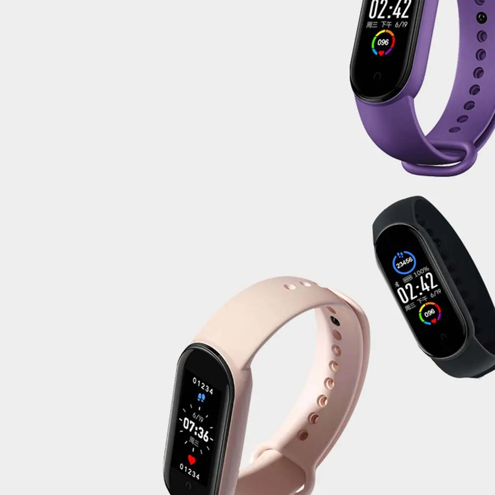 

Smart Band Fitness Tracker Smart Watch Smarthwatch Bracelet Heart Rate Blood Pressure Smartband Monitor Health Wristband