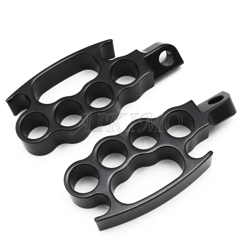 Motorcycle Flying Knuckle Footpegs Footrests Custom Pedal Control Foot Peg For Harley Sportster XL 883 1200 V-Rod Dyna Softail | Автомобили