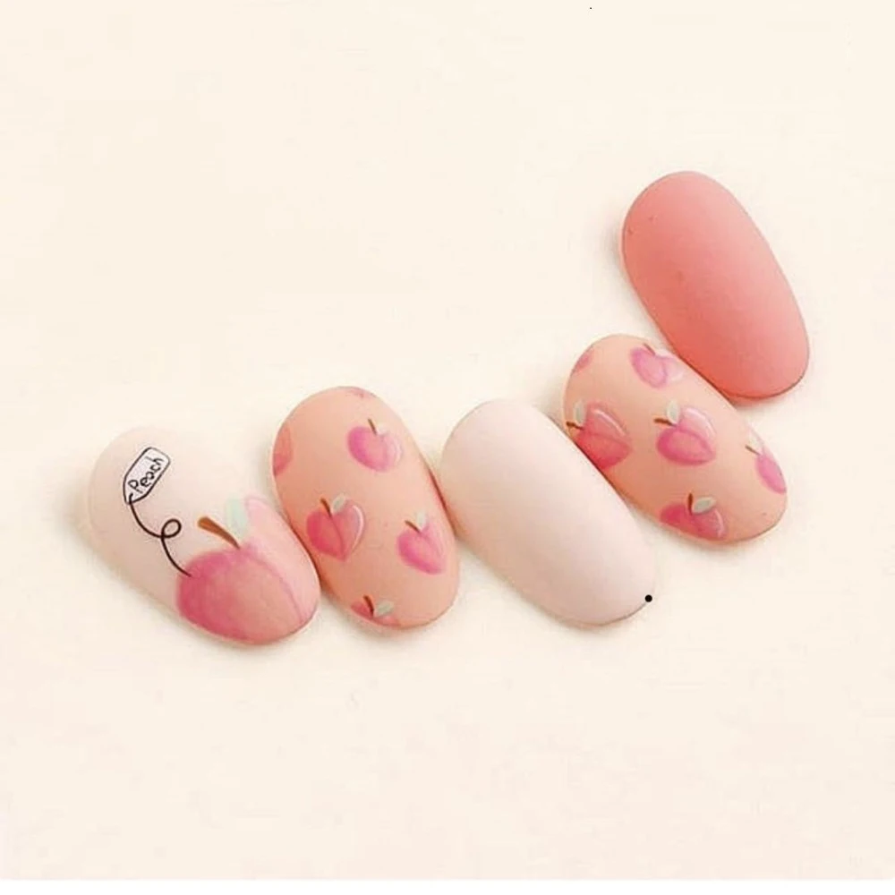

1 Pcs Summer Fruit 3D Nail Art Sticker Lemon/Avocado/Strawberry Pattern Charm DIY Designs Decoration Manicure Tool