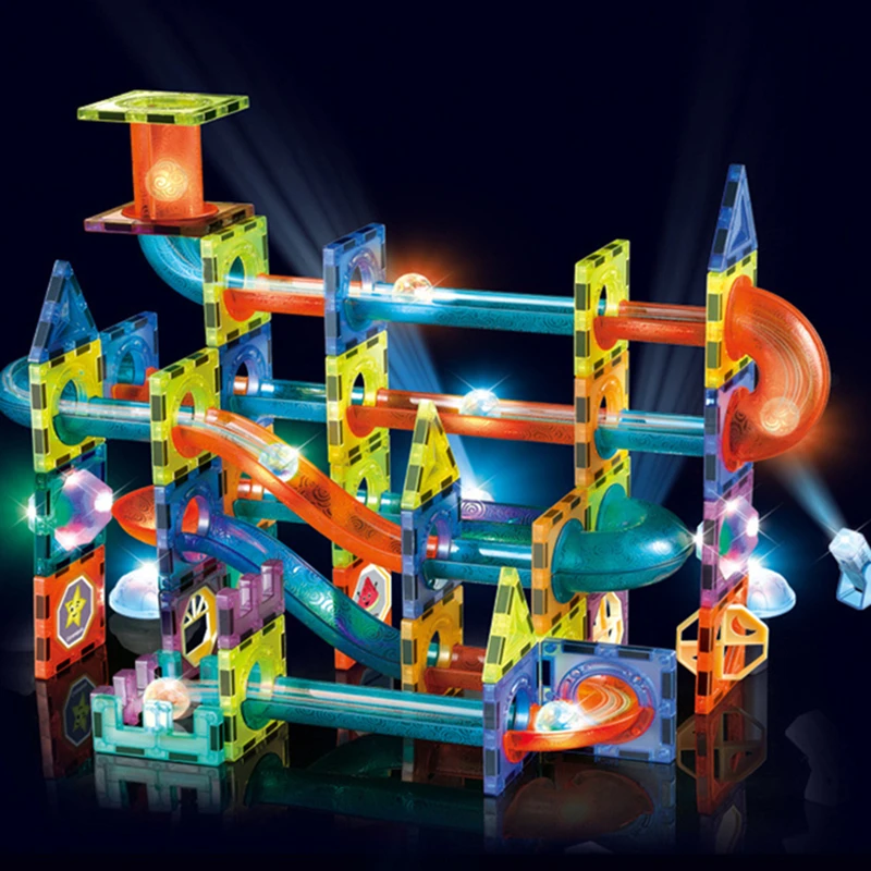 Волшебная магнитная сборка строительный блок магнитный лабиринт кубик матовая