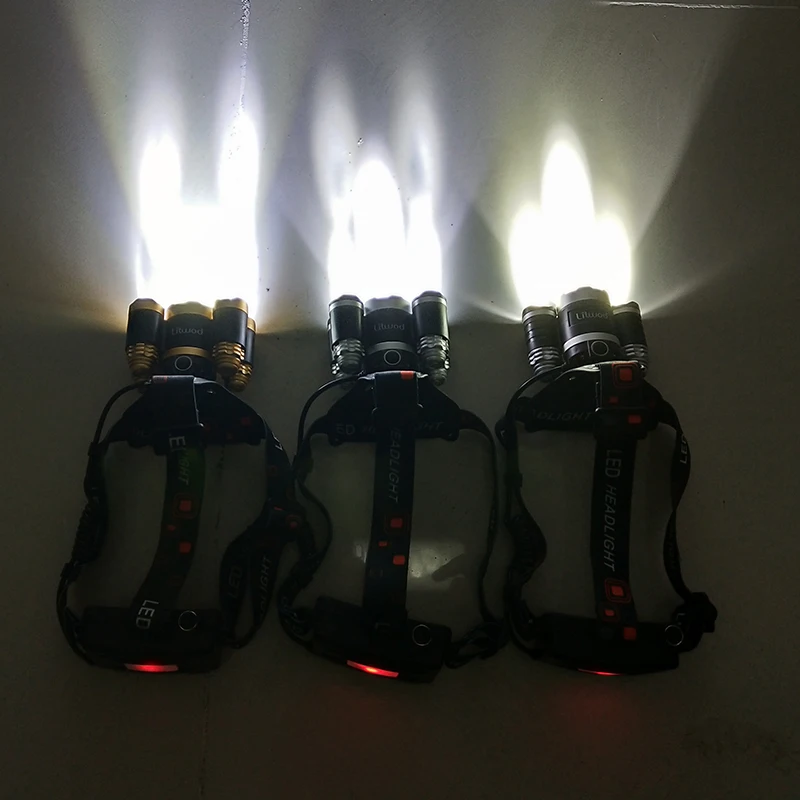 Налобный фонарь Litwod Z30 5 светодиодный одов 15000 лм|Налобные LED-фонари| |