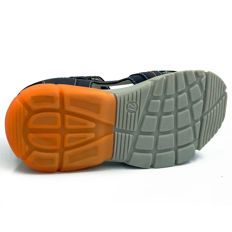 Сандалии Детские ортопедические спортивная обувь из ПУ кожи с закрытым носком