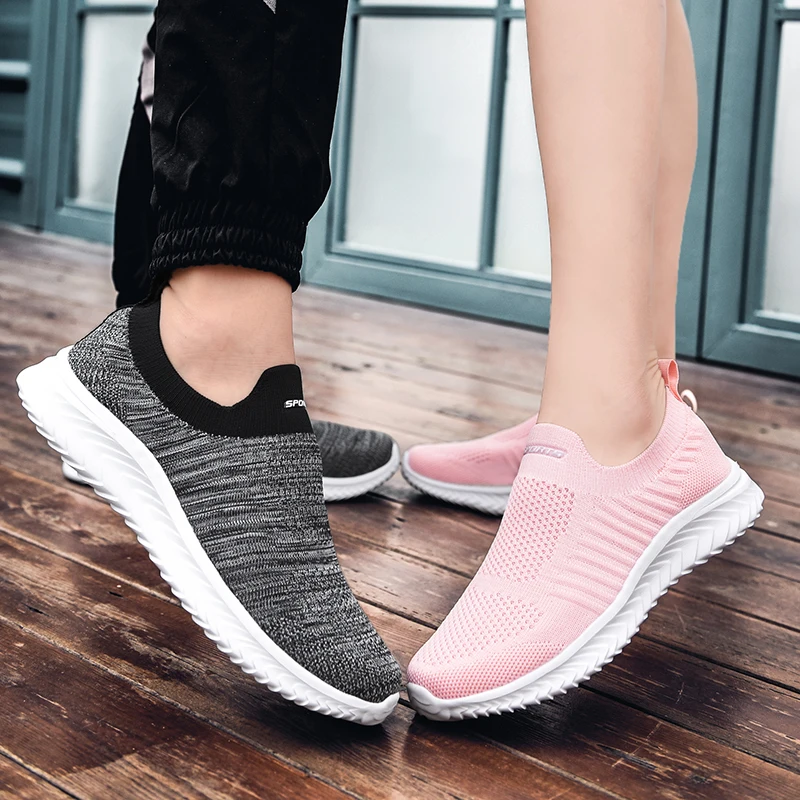 

upt Popular Large Super Light MD Bottom Couple's Casual Shoes Comfortable Breathable Wear-resistant Non-slip Running Shose