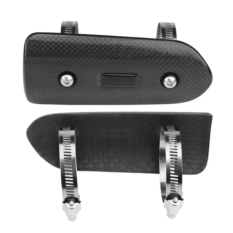 Модифицированная выхлопная труба мотоцикла из углеродного волокна Защита от