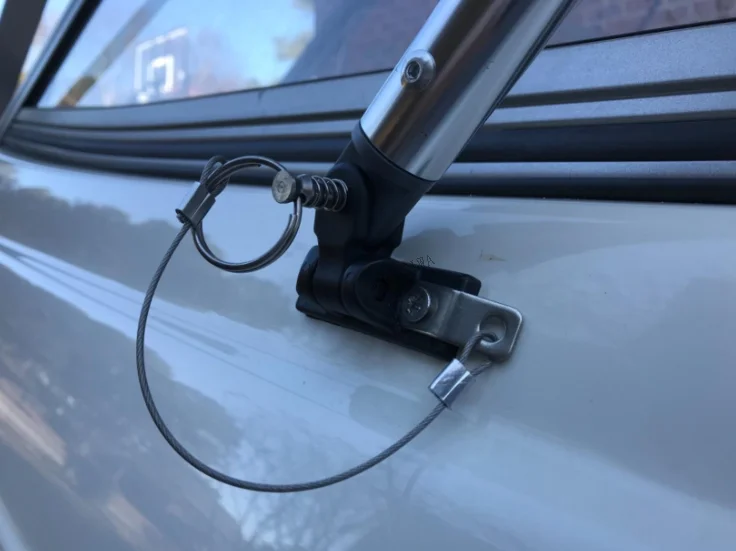 4 Pcs Boat Bimini Quick Release Pin with Lanyard Stainless Steel Marine Hardware Deck Hinge Replacement Accessories | Спорт и