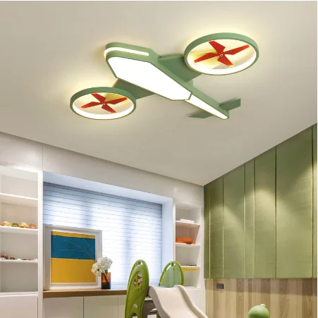 

Creative Cartoon Air Plane Kids Ceiling Light Baby Children Kids Room Light Bedroom Lamp Nursery Decorative Lighting MJ1019
