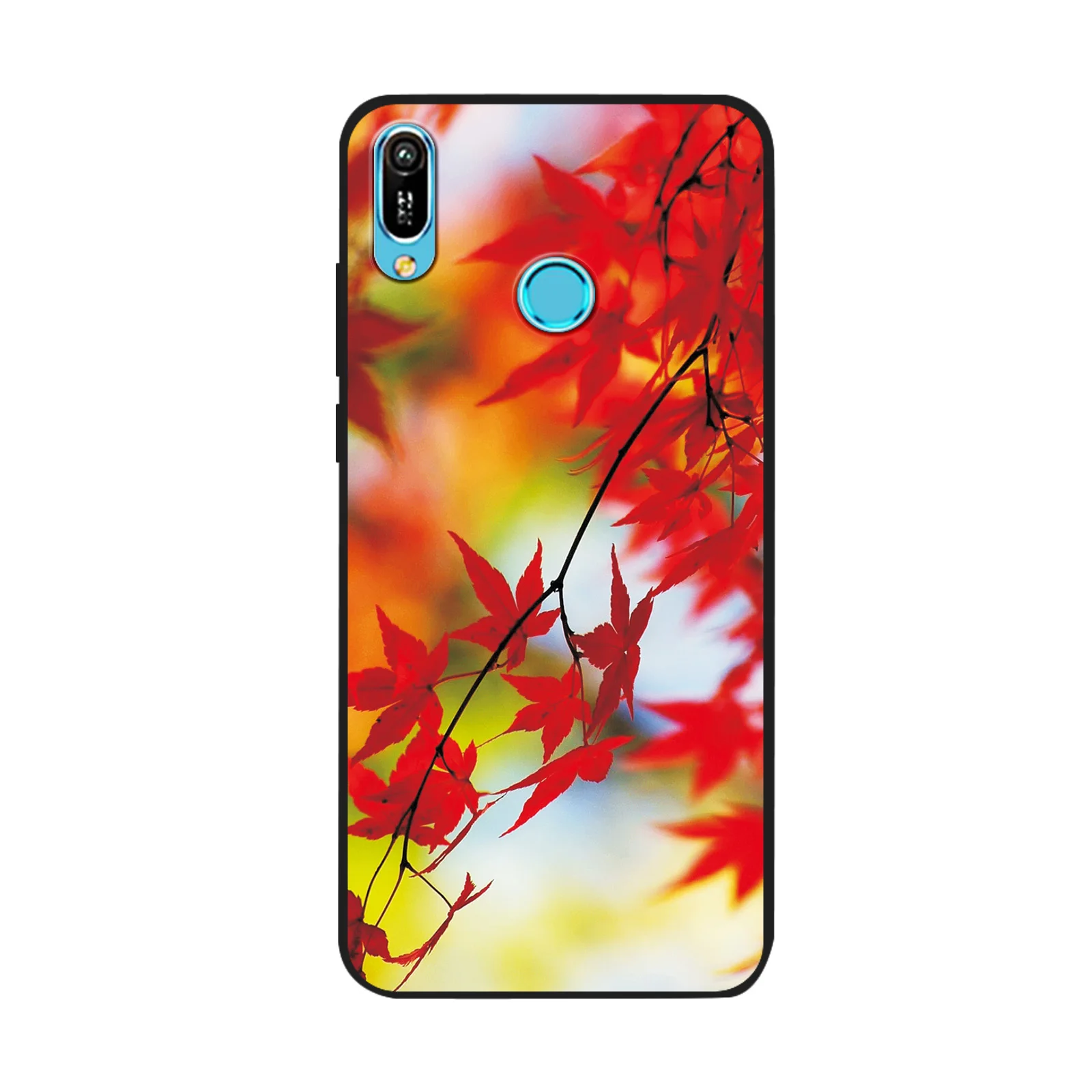 Чехол для Huawei Honor 8A силиконовая Мягкая задняя крышка из ТПУ с милым пейзажем чехол