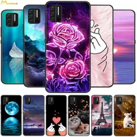 For Umidigi A7S Case Shockproof Silicone TPU Soft Back Cover For Umidigi A7S Phone Case UmidigiA7S Capa Cute Catoon Rose Flowers