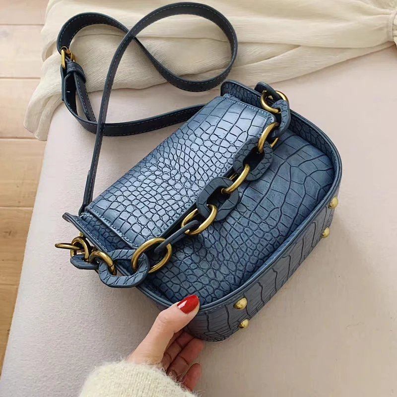 Сумка кросс-боди Женская на цепочке повседневный роскошный саквояж Дизайнерский