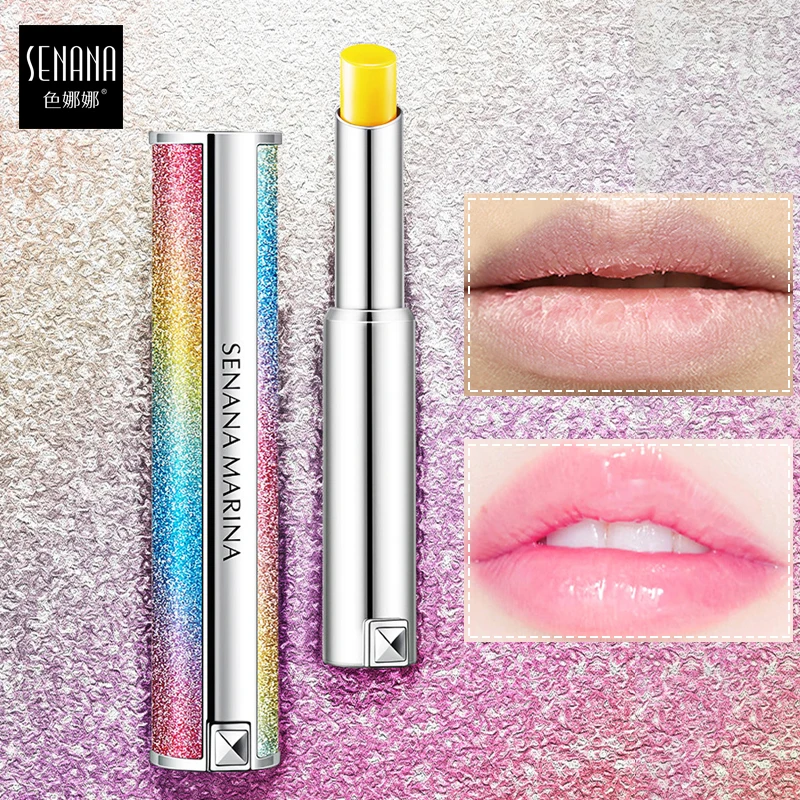 

Color Changing Moisturizing Lip Balm Cosmetics Long-Lasting Nourishing Lip Gloss Improve Peel Lip Care Make Up Beauty Lipstick