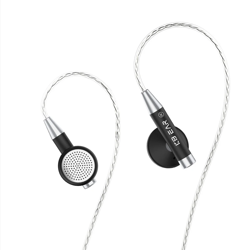 Knight In Ear Проводные металлические наушники Kbear Hifi гарнитура с посеребренным