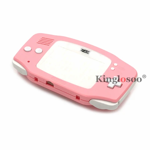 Розовый чехол с полным покрытием IPS для Nintendo Game boy advance GBA