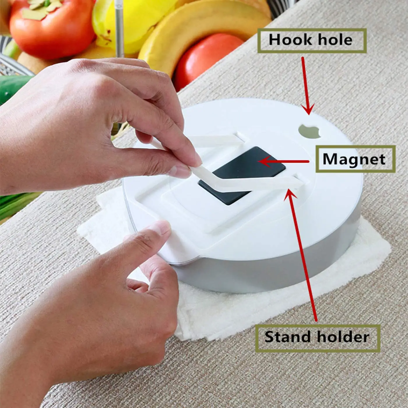 Топ Кухня таймер 60 минутный механический визуальные таймеры для Пособия по