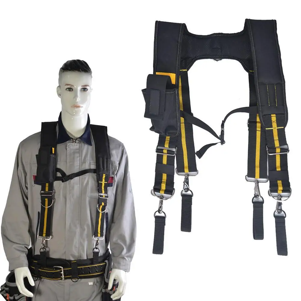 

H-type Engineering Tool Waist Bag Reduces The Burden On The Waist And Is Equipped With Safe And Multifunctional Tooling Straps