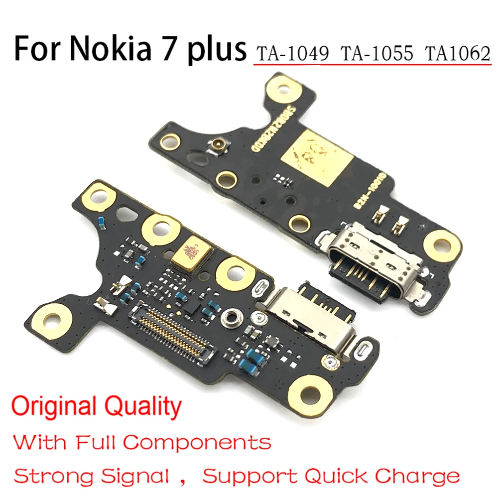 Nokia 7 Plus Charging Connector Board Original Nokia 7 Plus Charging Board - Mobile Phone Flex Cables - Aliexpress