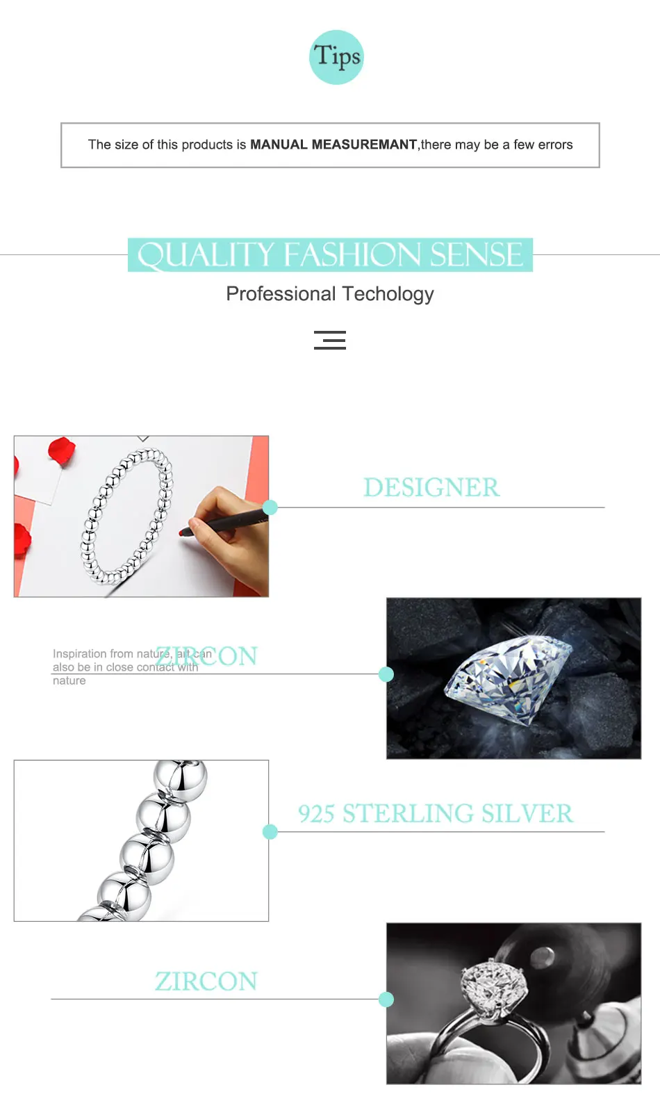 BELAWANG Authentic 925 Sterling Silver Stackable Round Geometric Finger Rings for Women Wedding Original Silver Jewelry