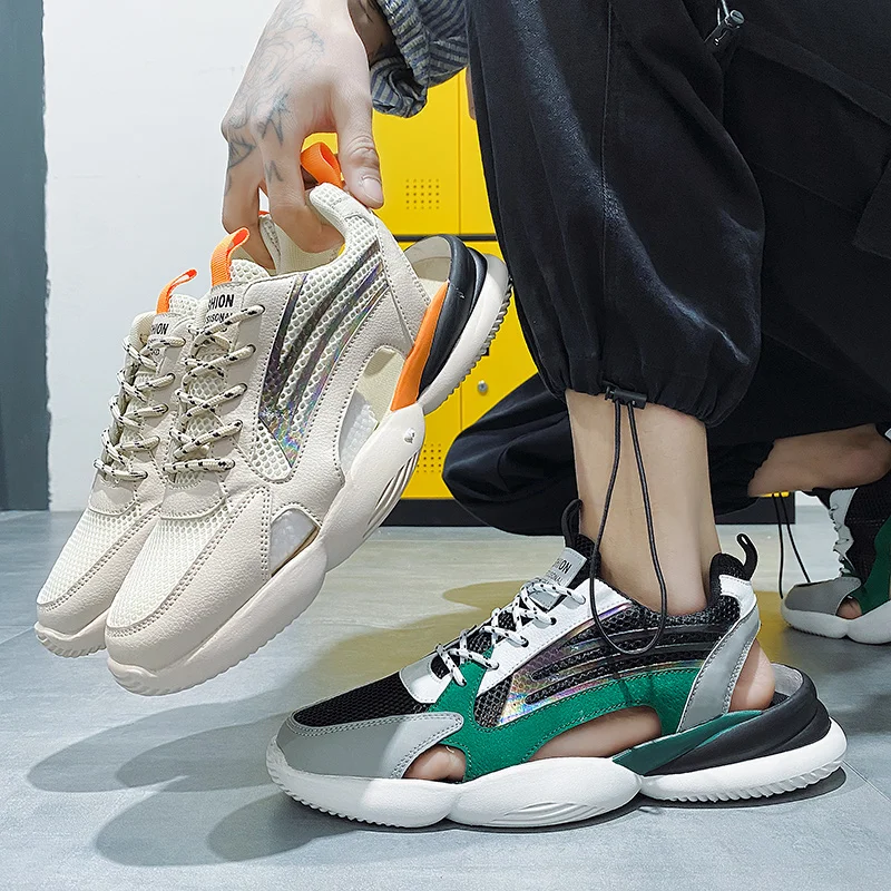 

2021 Men Shoes Summer Soft Loafers Lazy Shoes Lightweight Cheap Mesh Casual Shoes Men Sneakers Tenis Masculino Zapatillas Hombre