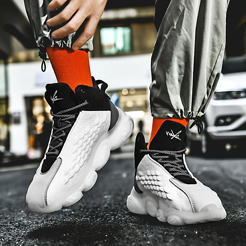

Men's Shoes Summer Jogging Sports Outdoor Fitness Cushioning Breathable Basketball Sneakers Brand Design High Quality Shoe 2021
