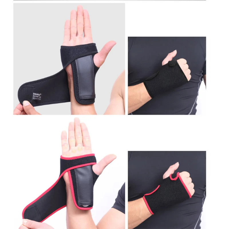 

1Pair Wrist Hand Support Splint Palm Brace for Carpal Tunnel Tendonitis Arthritis Sprains NShopping