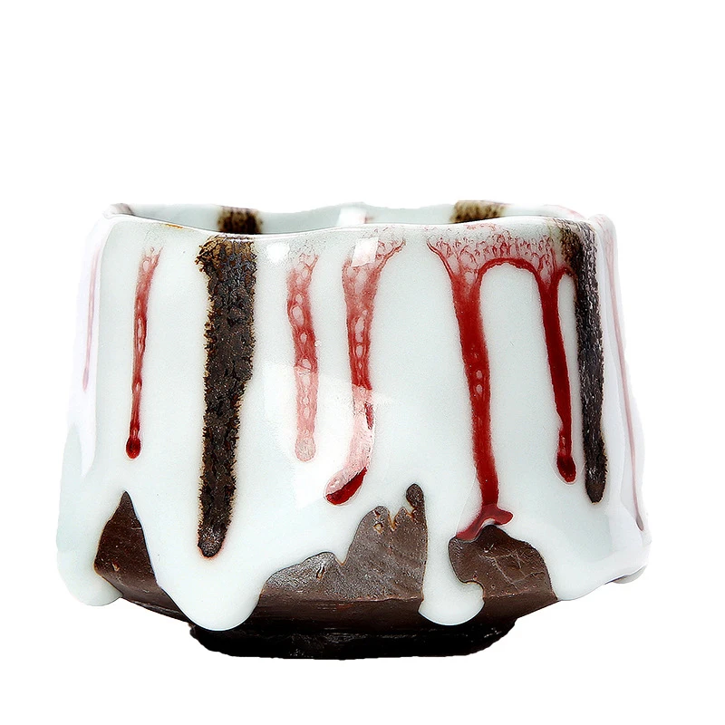 

Creative Ceramic Tea Cup Travel Cup Change Kiln Ceramic Home TeaCup drinkware coffee cups Free Shipping