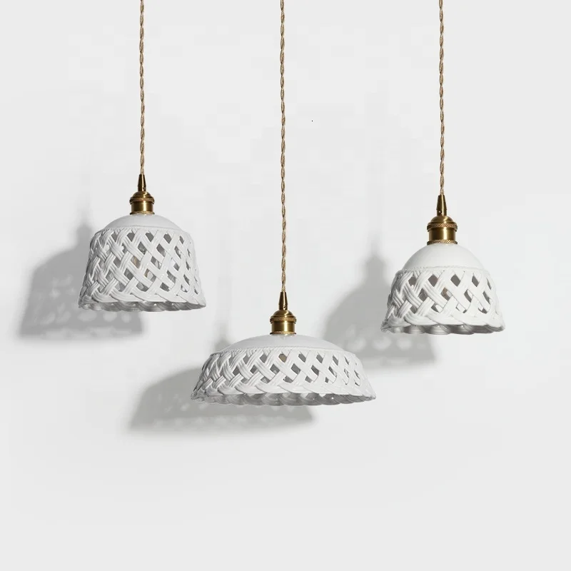 Американская маленькая Керамическая люстра простая Скандинавская для ресторана