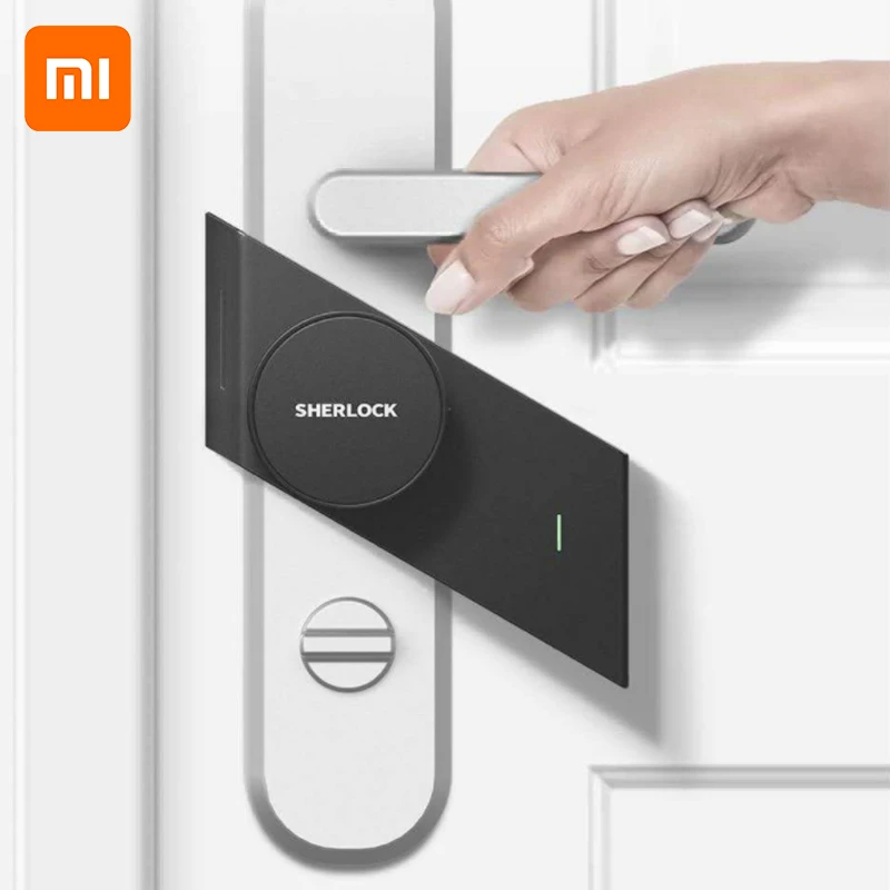 Xiaomi Sherlock M1 умный дверной замок Домашний замок без ключа отпечатков пальцев+ пароль для работы с электронным дверным замком беспроводное приложение Bluetooth