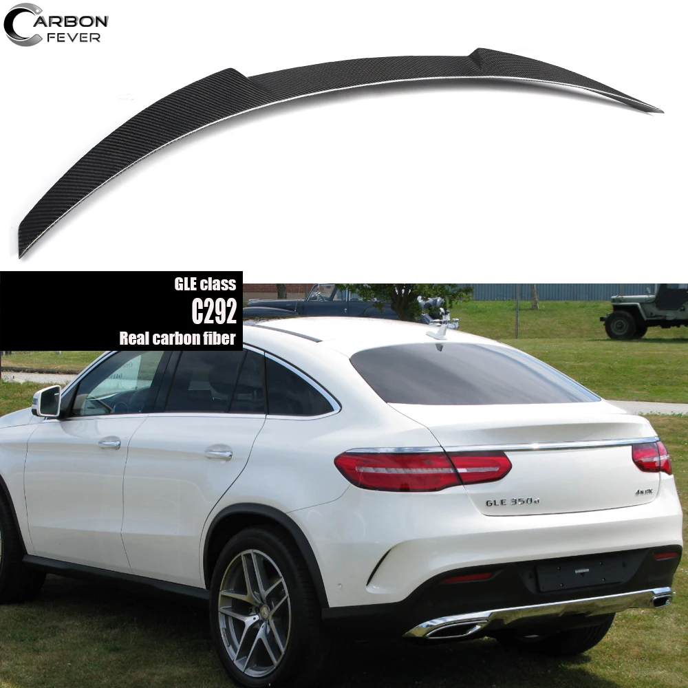 Для заднего спойлера крышки багажника из углеродного волокна GLE Class Coupe GLE350 GLE450 GLE43