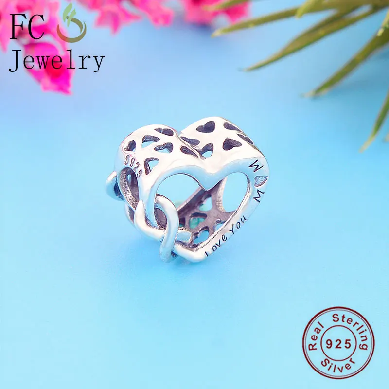 Ювелирные изделия FC оригинальный брендовый браслет с подвесками из серебра 925