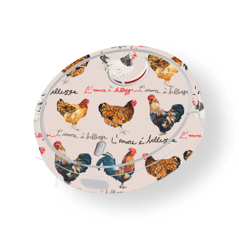 

Custom Xiaomi Vacuum Cleaner Sticker For Xiaomi Mi Robotic Vinyl Street Stickers For Xiaomi MiJia SDJQR02RR Robot Skin Sticker