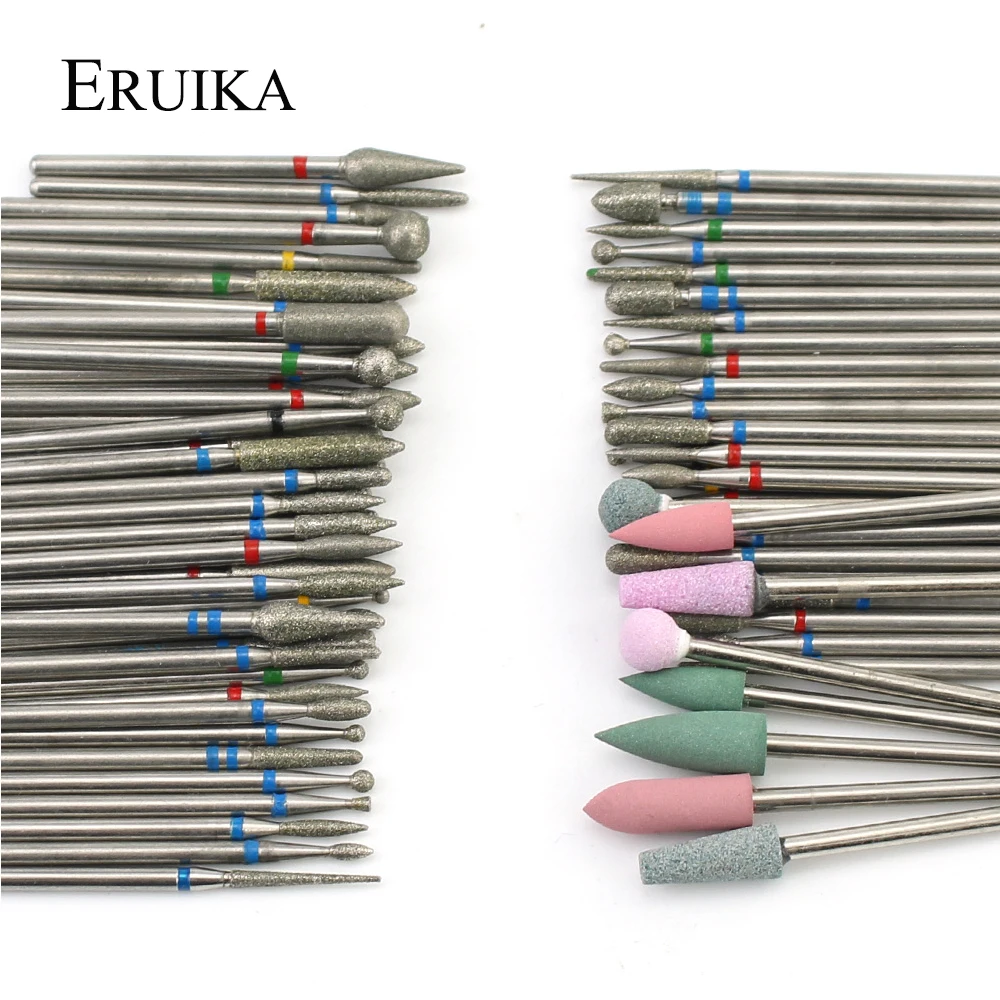 

Фреза для маникюра, 4 шт./лот, алмазная, силиконовая, для кутикулы