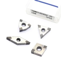 cbn inserts tnmg160404 3t vnmg160408 2t solid corner thoroughly brazed inserts lathe knife blade for cnc machine turning tool