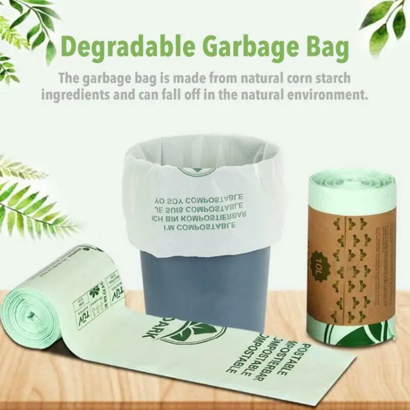 

Bio-Degradable Garbage Bag 6L/8L/10L/30L Compostable Eco-friendly Bags Waste Bags Home Kitchen Accessories Dropshipping Store
