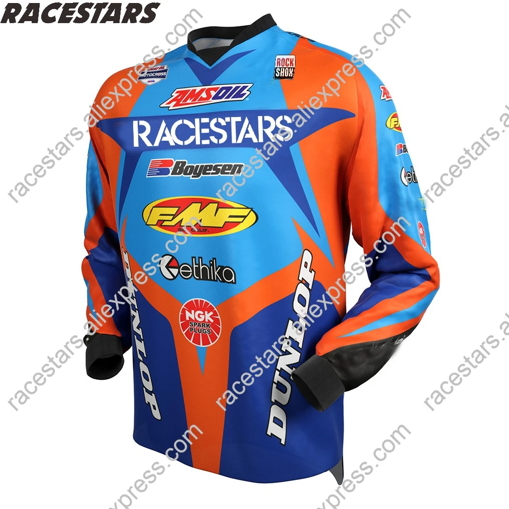 

RACESTARS 2020 Велоспорт Джерси Майо Ciclismo Spexcel мото Джерси DH внедорожный горный велосипед MTB Джерси MX BMX майки для мотокросса