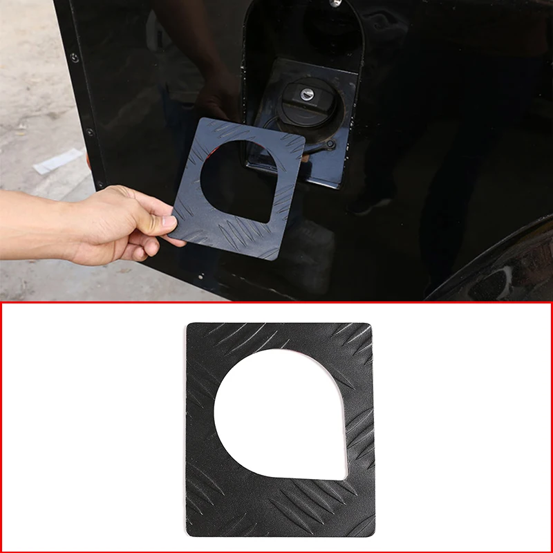 Для Land Rover Defender 90 110 130 черная крышка топливного бака из алюминиевого сплава