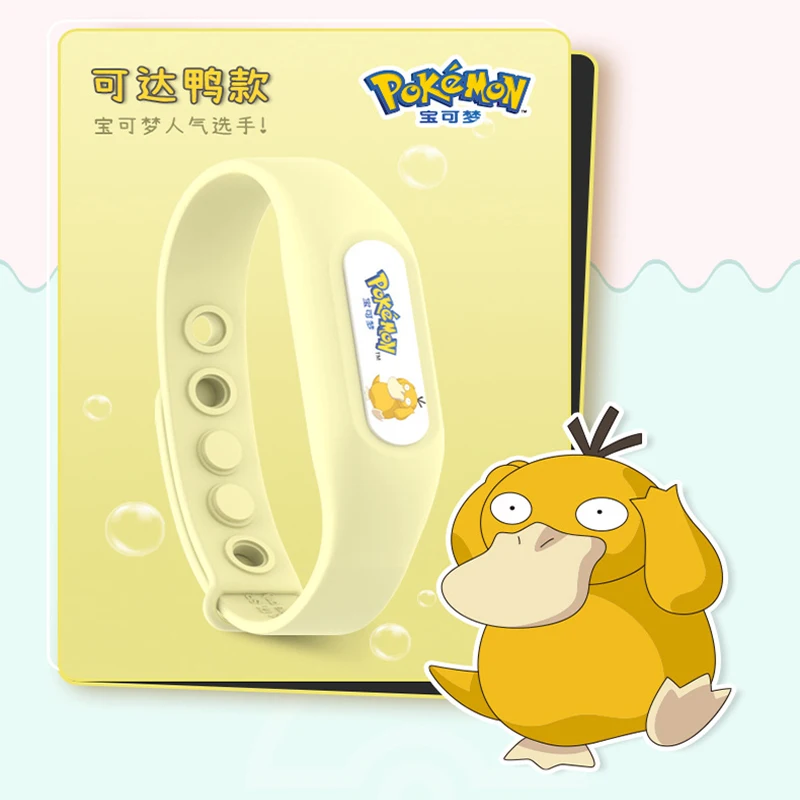

Pokémon Pikachu Mosquito Repellent Bracelet Anti-mosquito Fashion Cartoon Silicone Bracelet Anime Figures Dolls Birthday Gifts