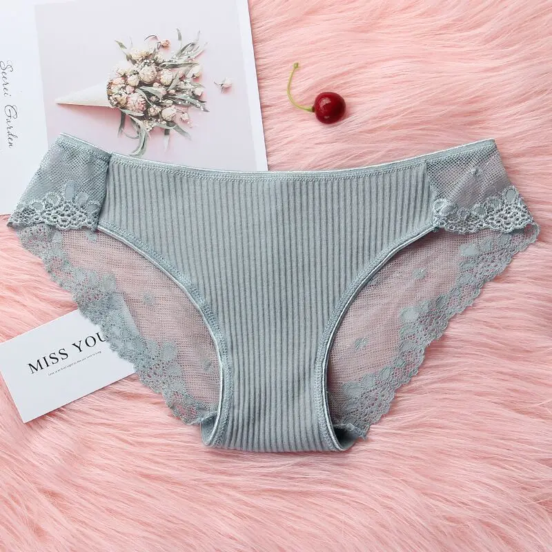 Трусики женские из мягкого хлопка удобное бесшовное нижнее белье приятные для