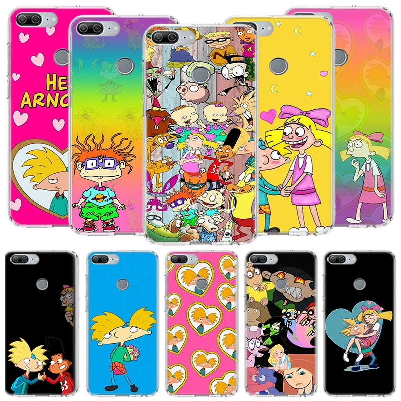 

Hey Arnold Phone Case For Xiaomi Redmi Note 10 11 Pro Max 4G 5G 9T 9S 8T 10S 11T 11S 11E 9 8 7 6 5 5A Coque Pattern Capa Soft So