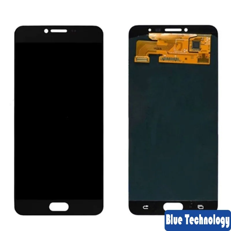 ЖК экран Super AMOLED для Samsung Galaxy C7 C7000 дисплей с сенсорным дигитайзером в сборе SM