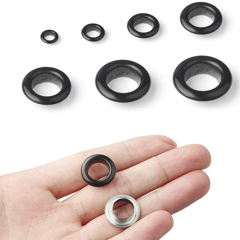 

50pcs/lot 14 Colors Hole Metal Eyelets For DIY Leathercraft Scrapbooking Shoes Belt Cap Bag Tags Clothes Accessories Fashion