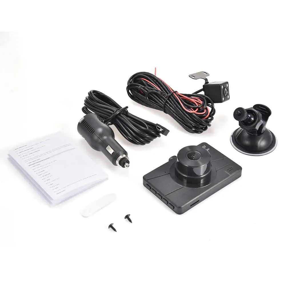 Высокой четкости вождения рекордер 1080P Многоязычный DVR с 3 5 дюймов регистратор