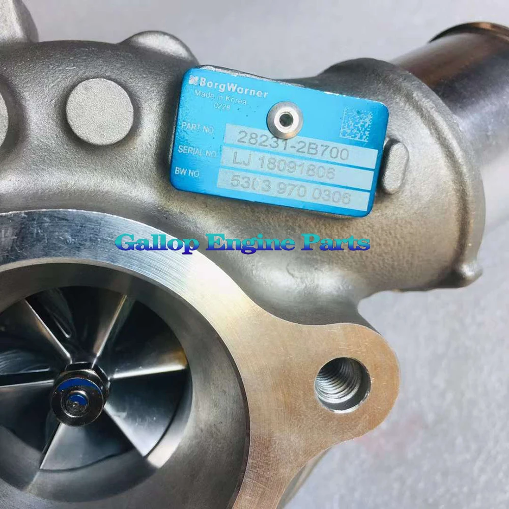 Турбина Borg Warner EC 1 lm25tf