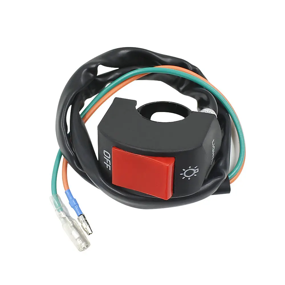 Универсальный выключатель питания на руль мотоцикла кнопка