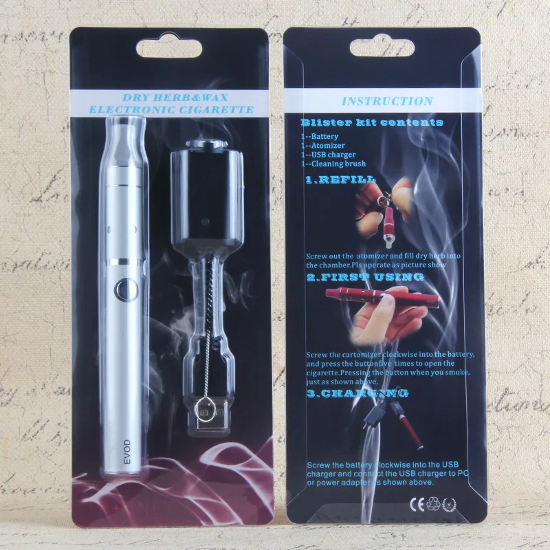 

EVOD Dry Herb Vape Pen Kit with 900mAh EVOD Battery Mini Ago G5 Herbal Atomizer Tank Cheap Portable E Cigarettes Vaporizer