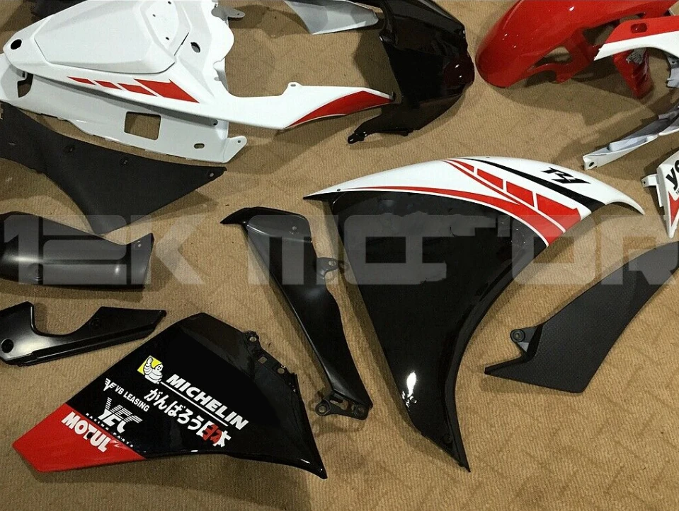 

High quality Injection mold New ABS Full Fairing kits fit for Yamaha YZF R1 2009 2010 2011 Bodywork set custom Red White Black